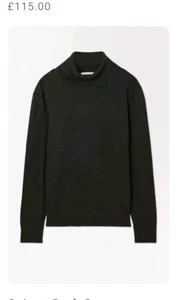 COS ATELIER THE MERINO WOOL ROLL-NECK JUMPERSIZE EUR L 100% WOOL BNWT - Picture 1 of 9