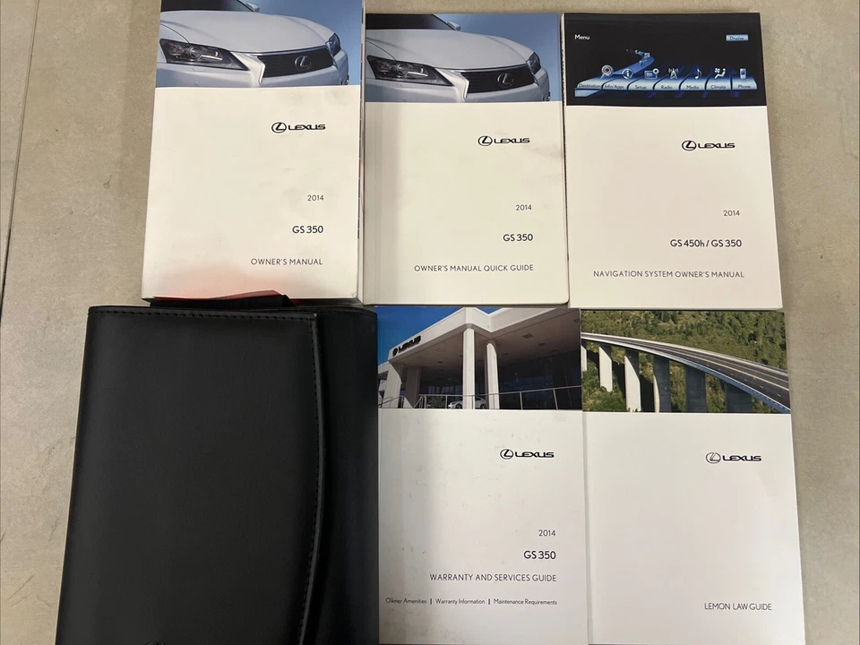 2014 Lexus GS 350 GS350 GS 450h Owners Manual - Image 1 of 1