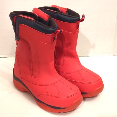 Lands' End Red Toddler Waterproof Boots - Size 2M - Image 1 of 4