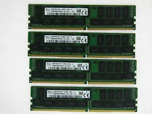 Hynix 128GB (4x32GB) DDR4 PC4-2400T-R ECC Reg Memory RAM HPE Z840 Workstation - Picture 1 of 1