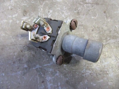 1956 Ford Fairlane interior floor headlight button switch dimmer control - Image 1 of 2