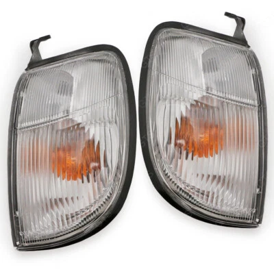 Corner Indicator Light Lamp Pair For Nissan Navara Frontier D22 1998 2000 - Image 1 of 4