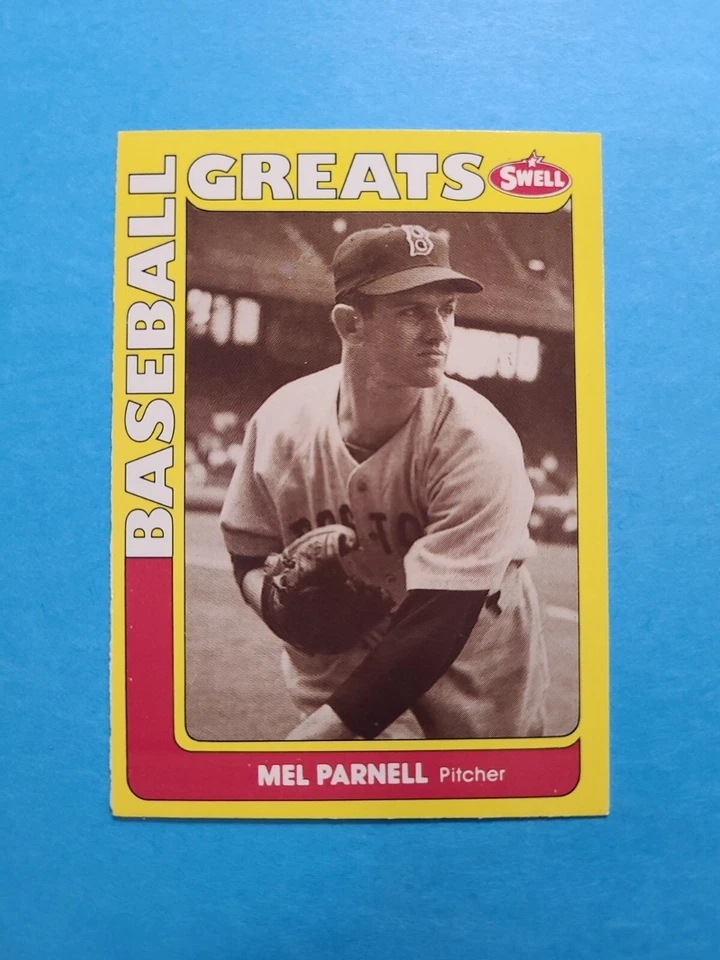 MEL PARNELL 1990 SWELL BASEBALL GREATS BASEBALL CARD # 118 G7647 - Image 1 of 1