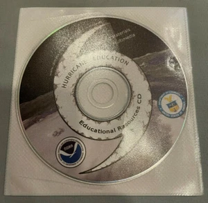 CD materiales de enseñanza/multimedia de recursos educativos sobre huracanes de la NOAA - Imagen 1 de 1