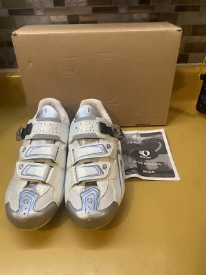 Nuevo Blanco Perla Izumi Race Road 41EU Mujer Zapatos de Bicicleta de Carretera Foto 1 de 4