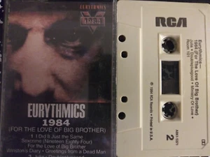 EURYTHIMICS 1984 (FOR THE LOVE OF BIG BROTHERS) CASSETTE - Picture 1 of 3