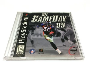 ❤️ NFL GameDay 99 PS1, PlayStation 1, PSX, PSOne Videojuego Disco y Manual Solo - Imagen 1 de 3