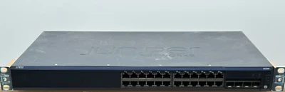 JUNIPER EX2200 24 PORT GIGABIT SWITCH EX2200-24T-4G (mcF88) - Image 1 of 4