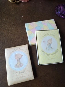 Vintage Betsey Clark A Little Book of Faith of Cheery Thoughts Hallmark Set - Picture 1 of 9