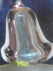 Reed & Barton Christmas 2021 Annual Silver-Plated Christmas Bell Ornament READ - Picture 1 of 15