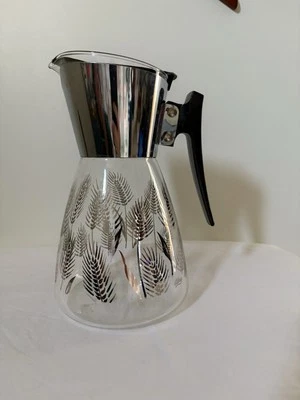 Vintage Serv-master Creations Coffee Carafe Colony Wheat Pattern MCM REPLACEMENT - Image 1 of 4
