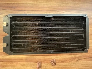 Alphacool NexXxOS XT45 360mm Dual 180mm Full Copper Radiator - Picture 1 of 5