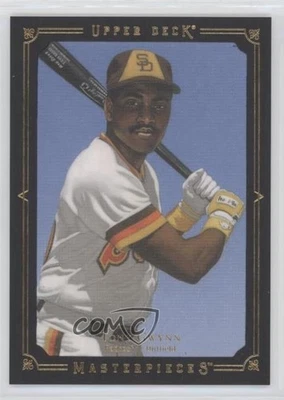 2008 Upper Deck Masterpieces Black Paper Framed Tony Gwynn #75 HOF - Image 1 of 2