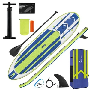 Inflatable Paddle Board 11'×32"×6" Around Stand Up Paddle Board with Portable... - Picture 1 of 7