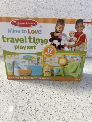 Juego BRAND NEE MELISSA & DOUG Mine To LOVE Travel Time - 17 piezas Foto 1 de 4
