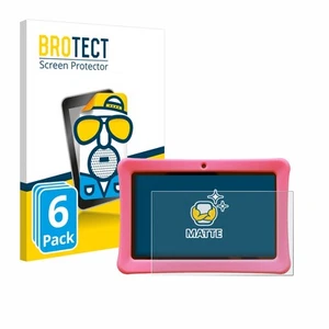 6x Anti-Reflets Protection Ecran pour Contixo Kids 7" Tablet Film Protecteur Mat - Afbeelding 1 van 7