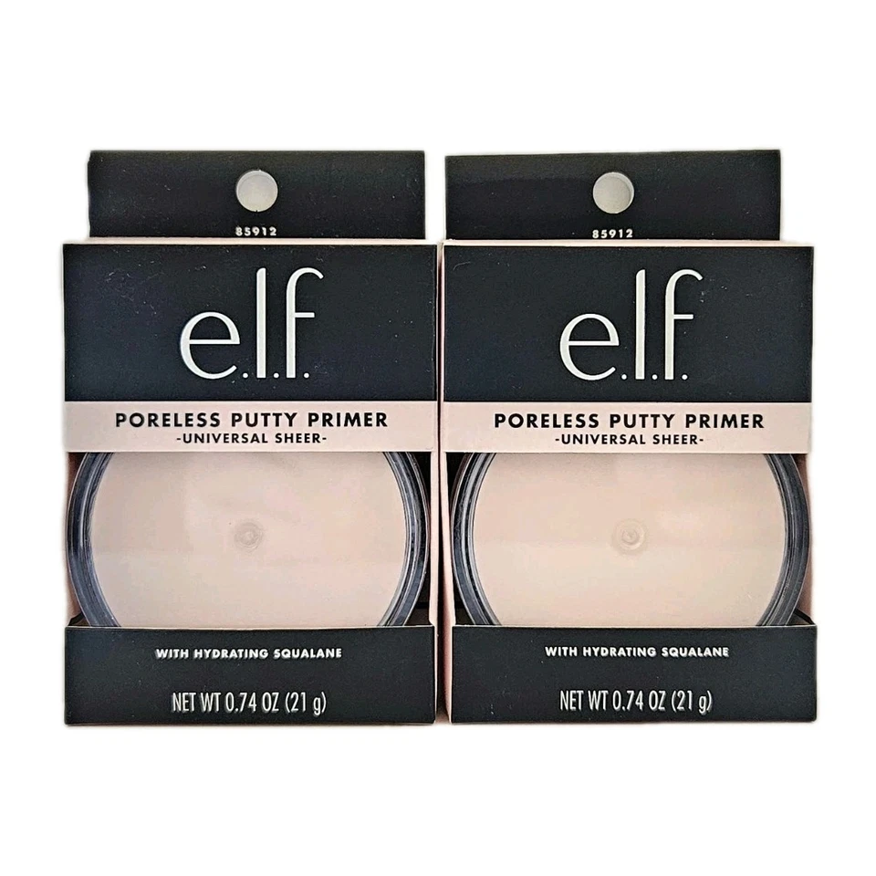 2x E.L.F. elf Poreless Putty Primer Grundierung 2x 21g Universal Sheer  - Bild 1 von 1