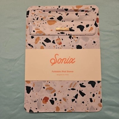 New Sonix Foldable iPad Sleeve & Stand Confetti Mobile Work Station Slim & Light - Image 1 of 4