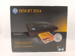 HP DeskJet 3054 All In One Inkjet Printer Wireless Brand New - Picture 1 of 9