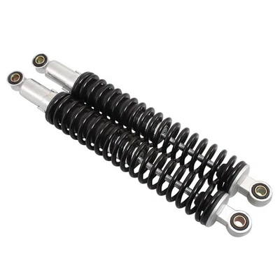 Universal  Motorcycle 400mm Rear Air Shock Absorber Suspension Steel For Honda - Imagem 1 de 4