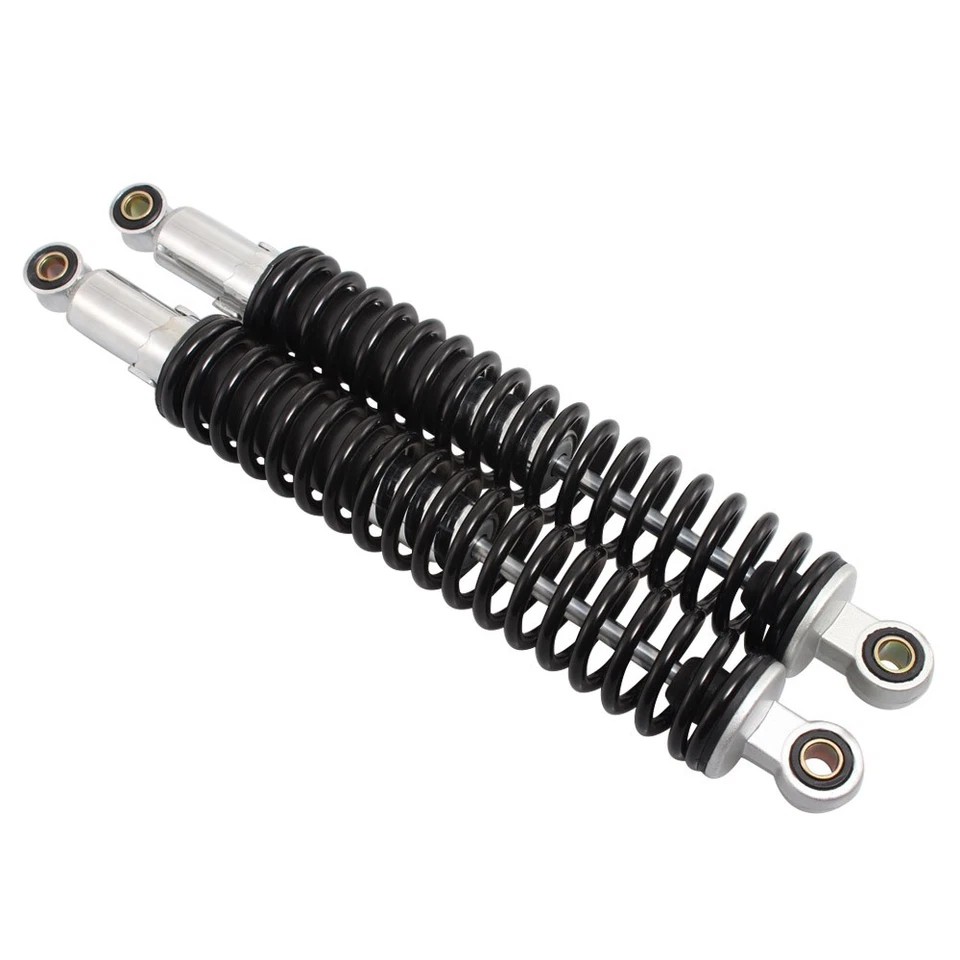 Universal  Motorcycle 400mm Rear Air Shock Absorber Suspension Steel For Honda - Image 1 of 4