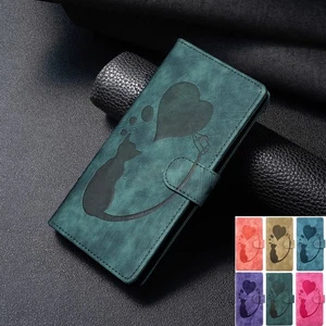 For Xiaomi 14tPro 13t Poco X6 C75 Painted Leather Anti Scratch Wallet Case Cover - Picture 1 of 18