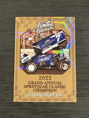 Tarjetas coleccionables Lockie McHugh World Of Outlaws SprintCar Racing USAC Foto 1 de 2