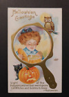 1912 USA Halloween Postcard Cover From Utahville PA to Barto PA