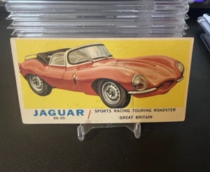 1961 Topps Sports Cars # 62 Jaguar XK-SS (VG/EX) - Foto 1 di 2