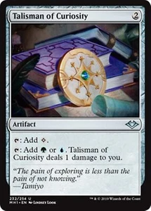 MTG - TALISMAN OF CURIOSITY - Modern Horizons (U) - Bild 1 von 1