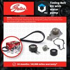 Timing Belt & Water Pump Kit Fits Ford Fusion Tdci 1.4d 02 To 08 Set Gates New