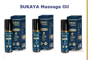 3 x SUKAYA Massage Oil Wat Pho Formula Thai Herbs Relax Cooling Muscle Pain - Picture 1 of 4