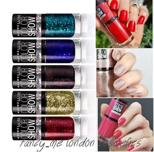 MAYBELLINE COLOR SHOW/ 60 Seconds/ Colorama NAIL POLISH Fast dry NEW - Picture 1 of 81