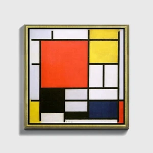 Stampa su Carta, Tela, Quadro o Cornice Piet Mondrian Composition with Lines - Imagen 1 de 9