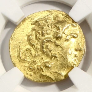 Gold AV Stater Mithradates VI Pontic Kingdom 120-63 BC Certified NGC Choice AU - Picture 1 of 6
