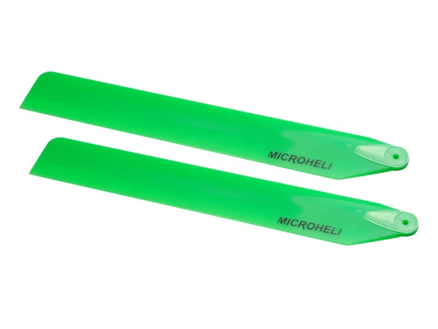 Hoja principal de plástico Microheli 133 mm (VERDE) - HOJA 130 S Foto 1 de 1