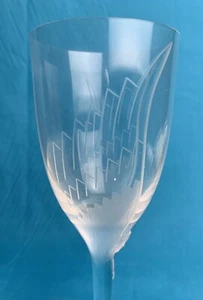 Lalique Crystal Angel Flutes/Glasses/Goblets - Set of 2 - Excellent Condition! - Picture 1 of 9