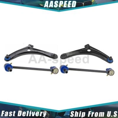 Front Lower Control Arm w/ Ball Joint Front Sway Bar Link Fits 2009 Jeep Compass - Image 1 of 4