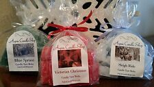 Candle Wax Tart Melts - 6 oz - CHRISTMAS and FALL Holiday Scents