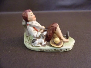 Vintage Norman Rockwell NR-208 Porcelain Figurine Dave Grossman - Picture 1 of 7