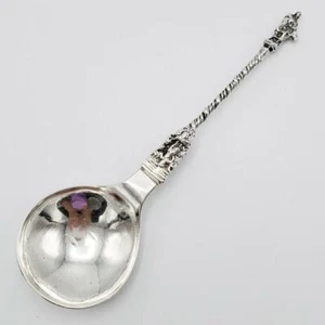 ¿Holandés? Cuchara apóstol de plata maciza San Mateo - Imagen 1 de 11