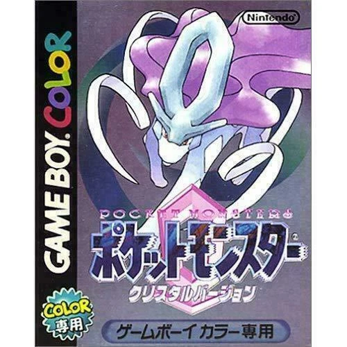 Pocket Monsters Crystal Version (Nintendo Game Boy Color, 2000)