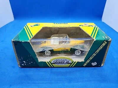 Crayola Gearbox 1940 Ford Deluxe Yellow Pedal Driven Car Collectible 1998  - Image 1 of 4