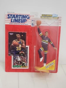 Starting Lineup 1993 Karl Malone HOF NBA Utah Jazz Warm Up Uniform - Picture 1 of 8