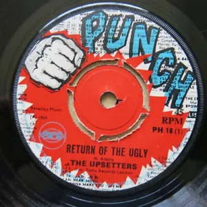 THE UPSETTERS Return Of The Ugly / I've Caught You UK 7" Punch 1969 VG+ - Picture 1 of 2