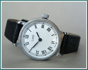 Vintage Soviet Luch Women's Wristwatch - 1980s, USSR, Caliber 1601.1.K1 #2525 - Picture 1 of 10