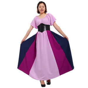 Gothic Renaissance Dress Women Elegant Long Dress Medieval Dress Cosplay Costume