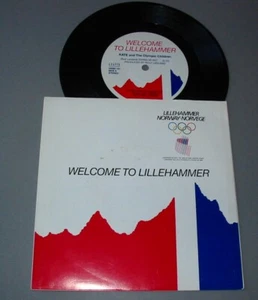  JEUX OLYMPIQUES  Welcome to Lillehammer 45 tours  Kate and The Olympic Children - Picture 1 of 2