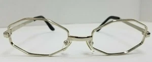 Vintage LARONDE OCTO Wires Eye Glasses Frames Eyeglass France Nickel Frame 48/20 - Picture 1 of 3