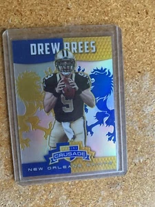 2014 Panini Rookies & Stars - Crusade Blue #40 Drew Brees - Picture 1 of 2